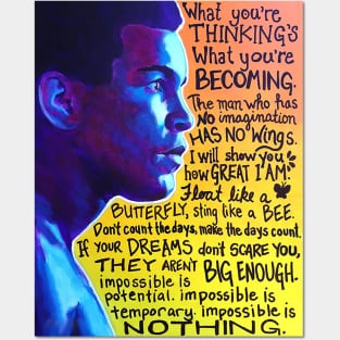 Muhammad Ali Wisdom Posters and Art